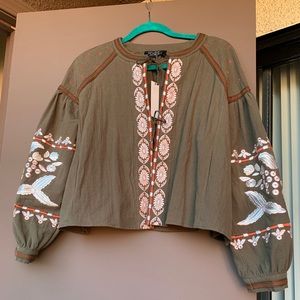 Beautiful jacket with embroidery